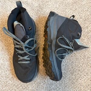 GTX mid Salomon Hiking boot grey/blue Gore Tex